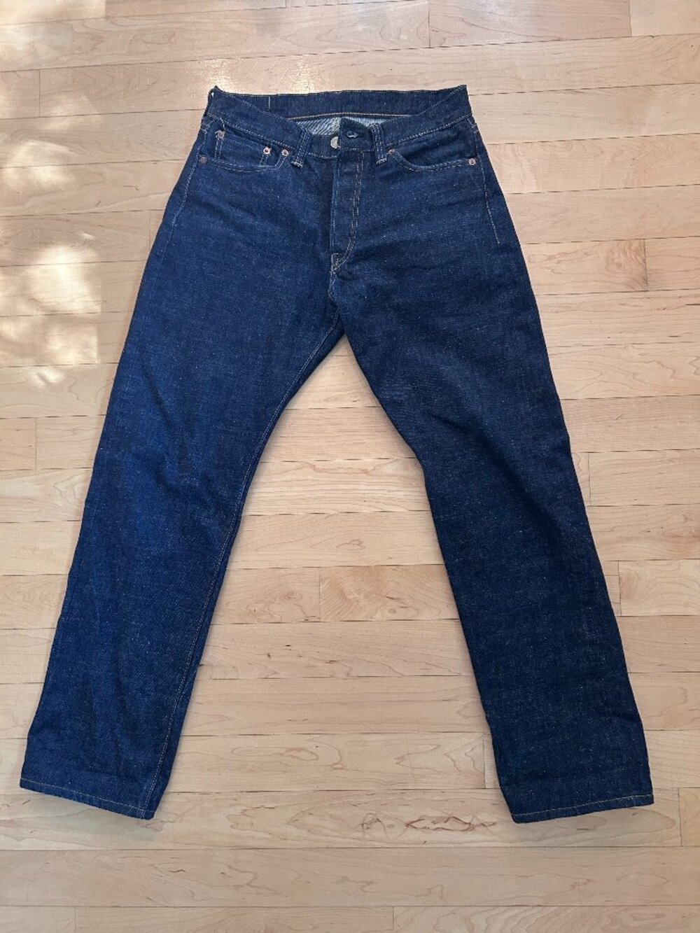 Samurai Jeans Raw Selvedge Denim S510HX Otokogi 15oz W30 Made Japan
